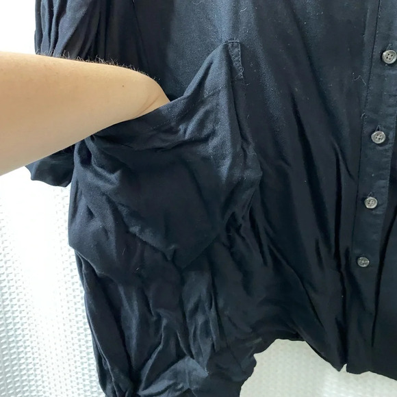 NWOT L&G Collared Button Up Long Sleeve Mini Dress - Picture 4 of 6